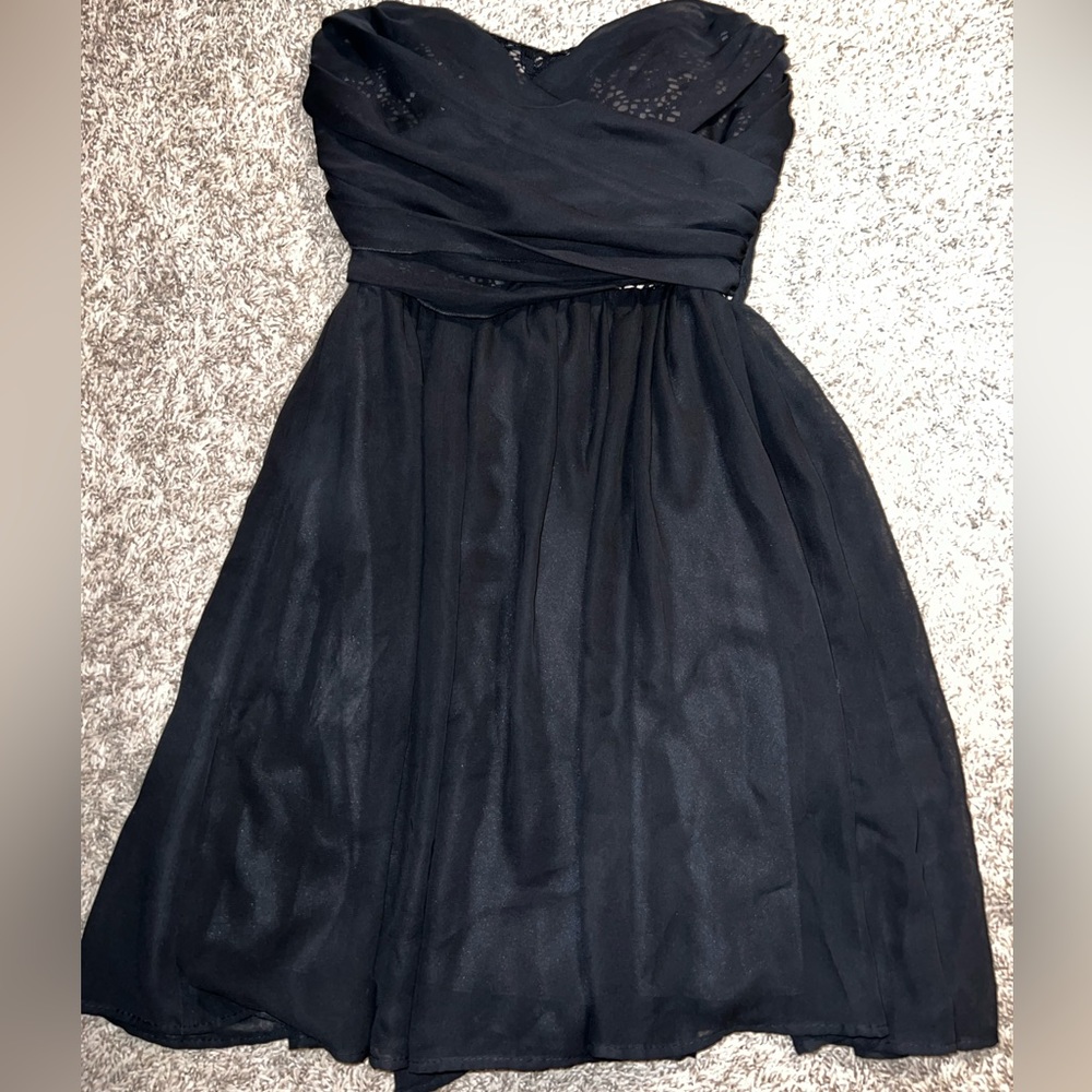 Homecoming Black & Cream Dress